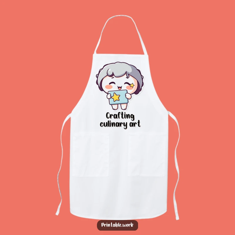 Funny Star Cheeks Apron: Creative Kitchen Fun, Perfect Funny Gift