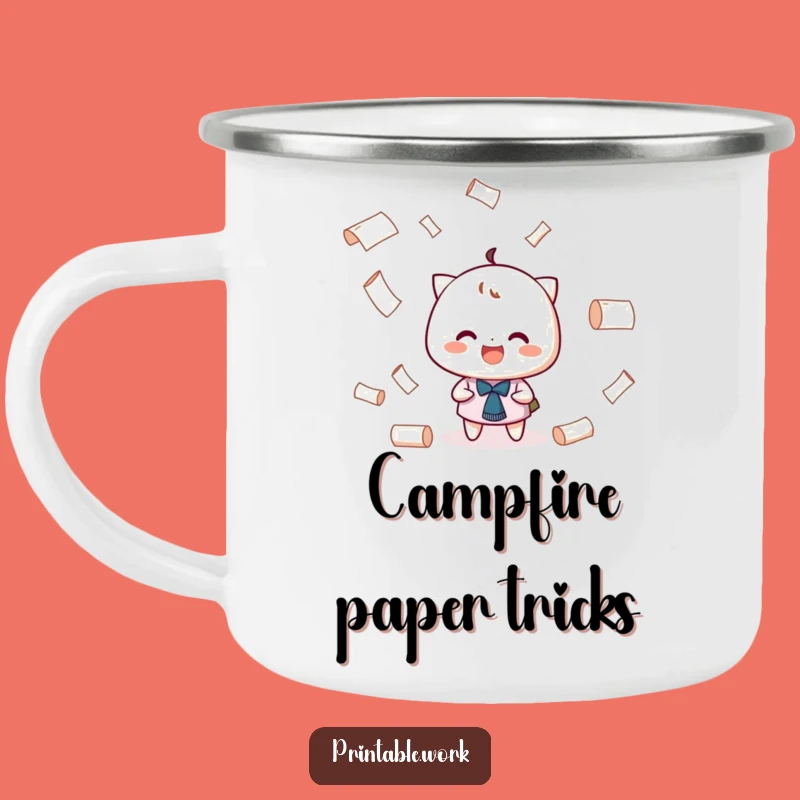 Funny Camp Juggling Mug - Grinning Skill Outdoor - Adventure Gift