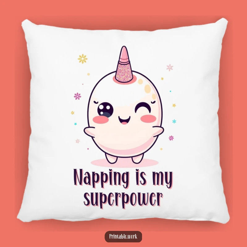 Funny Glitter Glue Pillow: Dispense Comfort with Shimmering Dots!