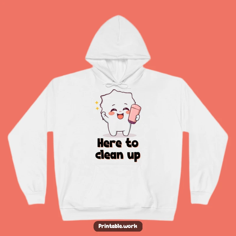 Cozy Funny Giggling Eraser Hoodie: Stay Warm and Uncover Fun