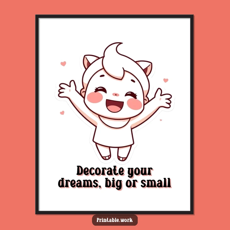 Funny Free Printable Wall Art: Decorating Character Art - Downloadable Decor