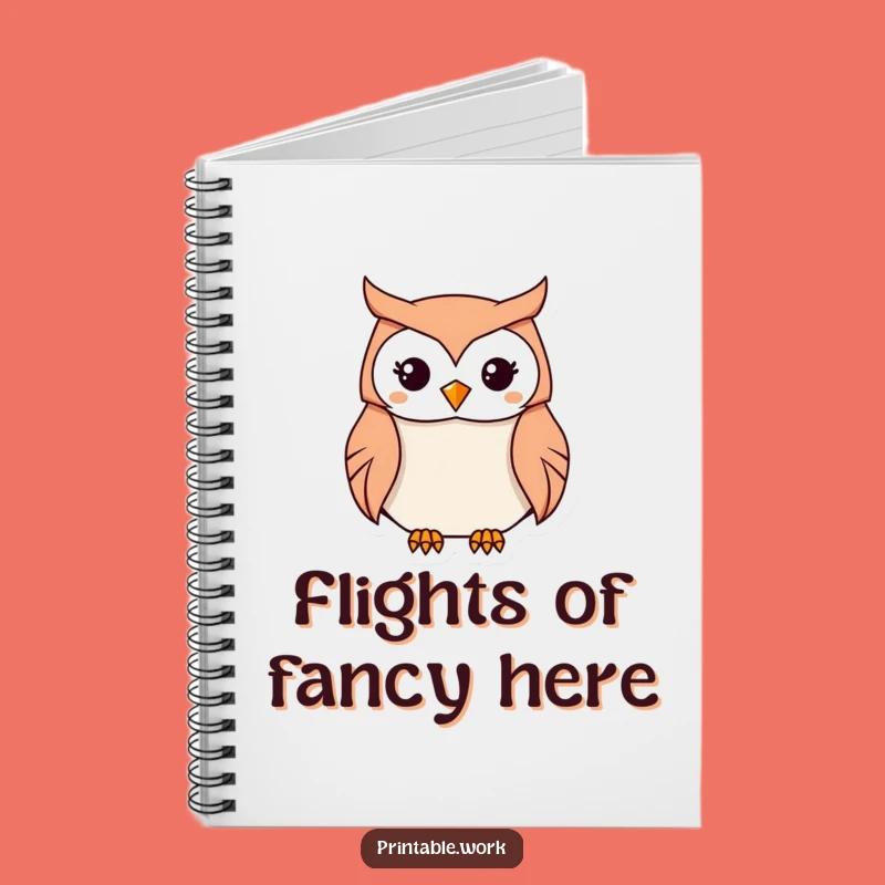 Funny Kawaii Owl Origami Notebook: Plan Your Creations with This Funny Journal