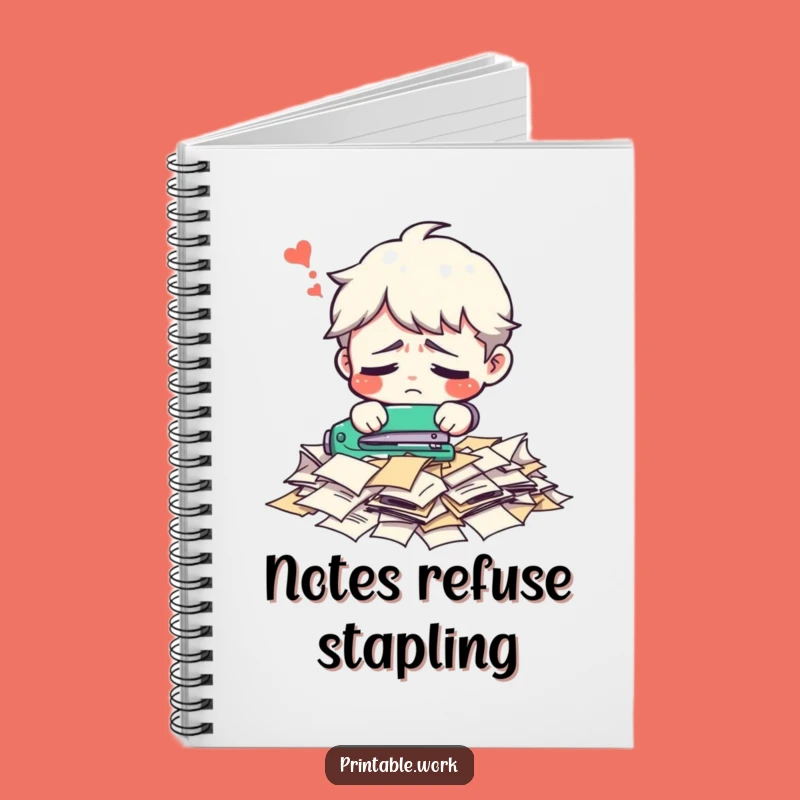 Funny Office Notebook: Confused Notes, Perfect Funny Gift for Busy Bees