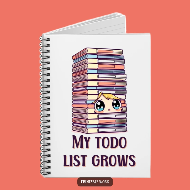 Funny Overwhelmed Notebook: File Shock Notes, Perfect Funny Gift for Busy Bees