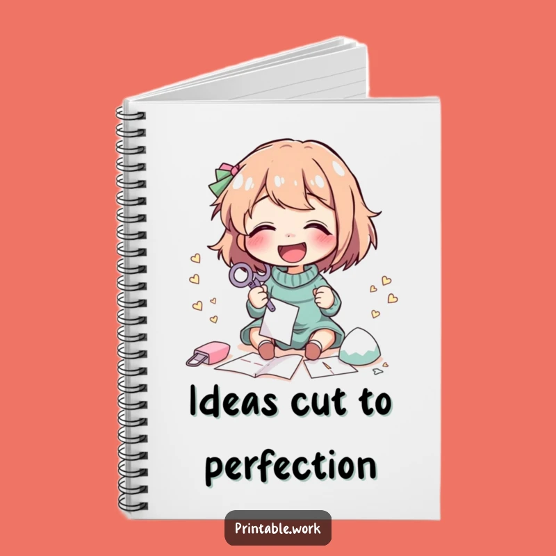 Funny Paper Craft Notebook: Giggling Character Journal, Perfect Funny Gift for Ideas