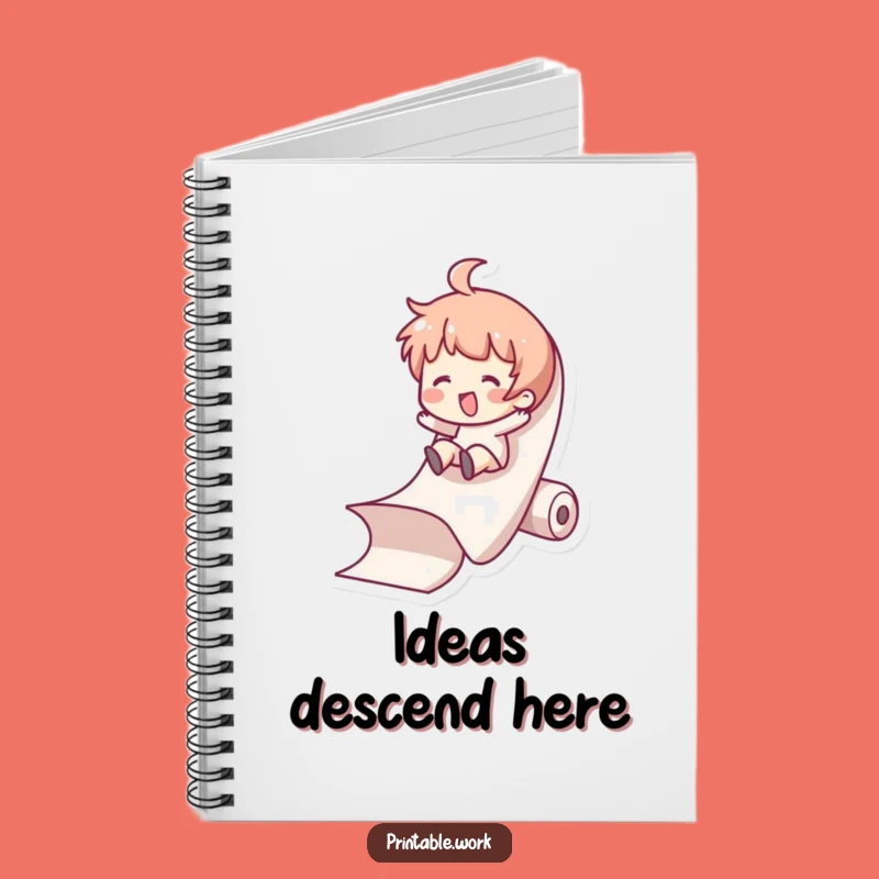 Funny Paper Slide Notebook - Hilarious Journal for Creative Ideas