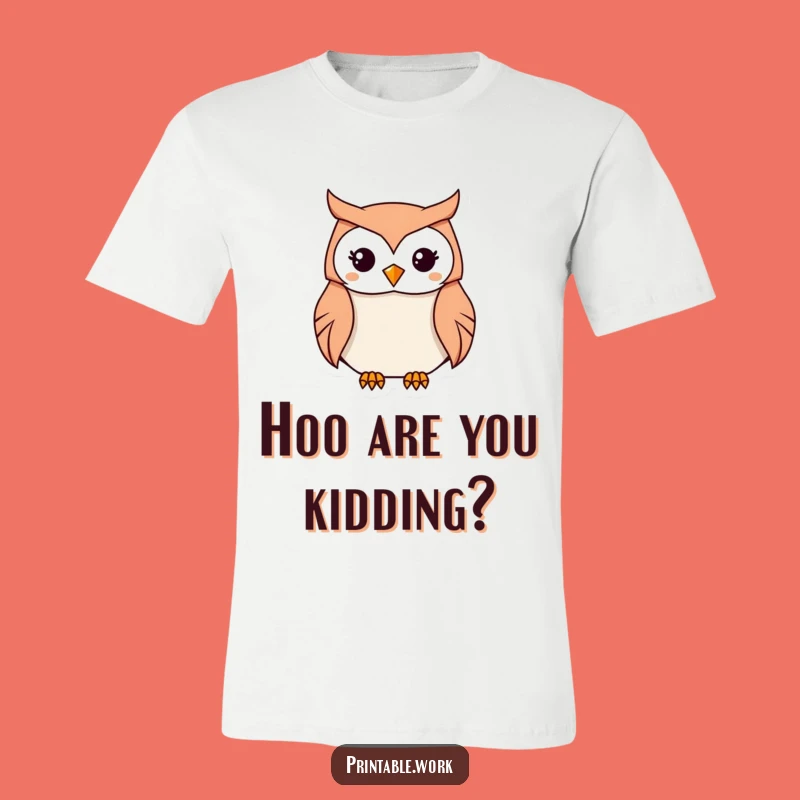 Funny Kawaii Owl Origami T-Shirt: Master Your Craft with This Funny Apparel Gift