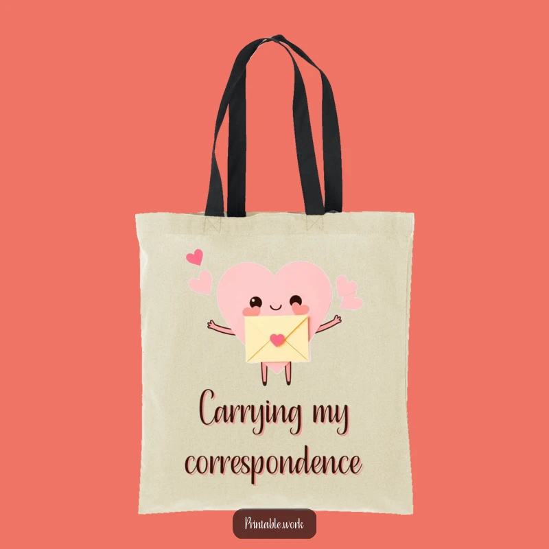Funny Hugging Heart Tote Bag: Carry Love with this Adorable and Practical Bag