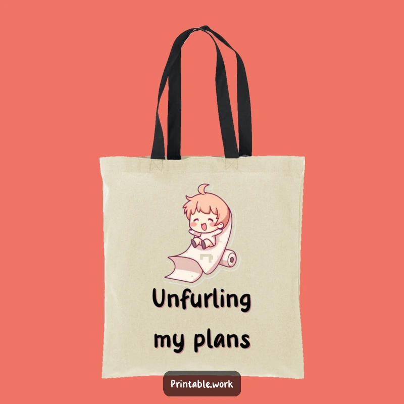Funny Paper Slide Tote Bag - Stylish and Hilarious Carry-All